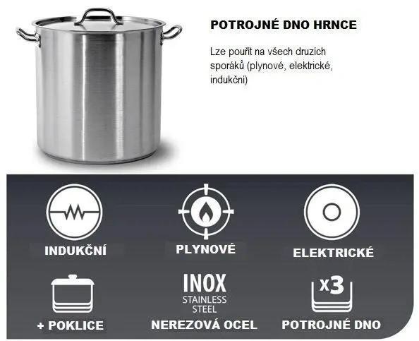 Nerezový hrnec 130L - 3