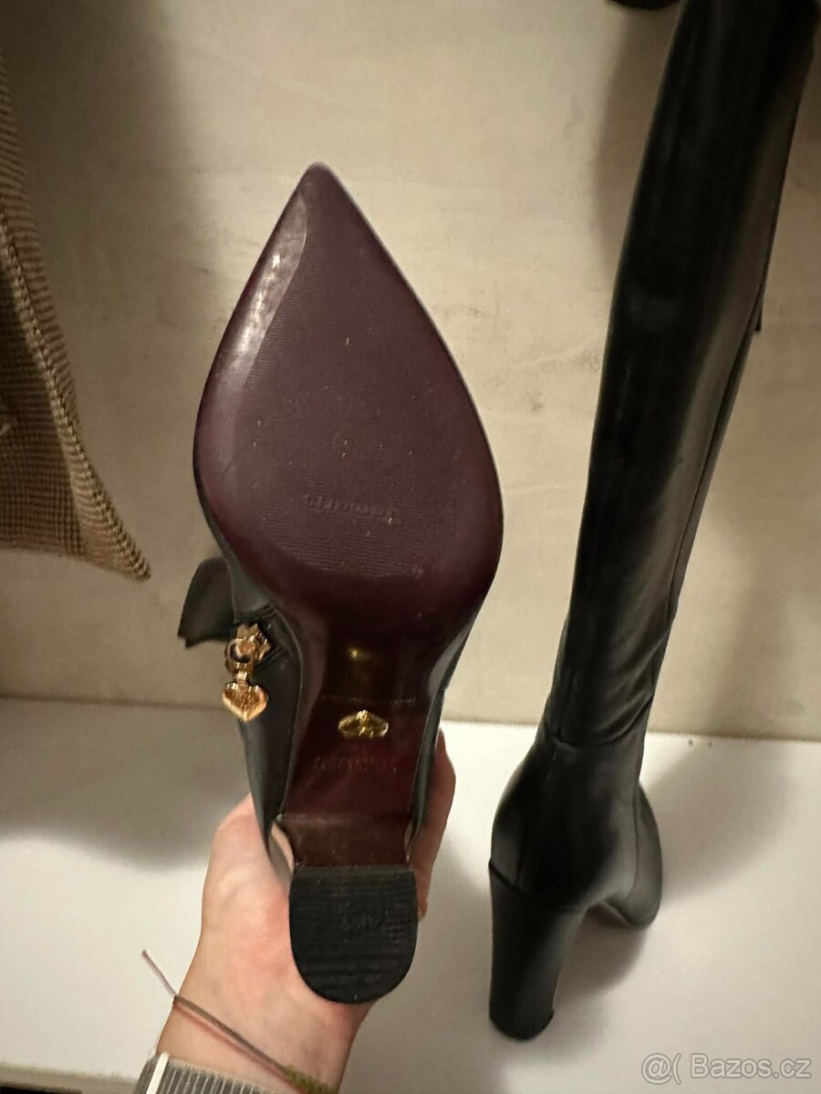 Dámské kožené kozačky - 3