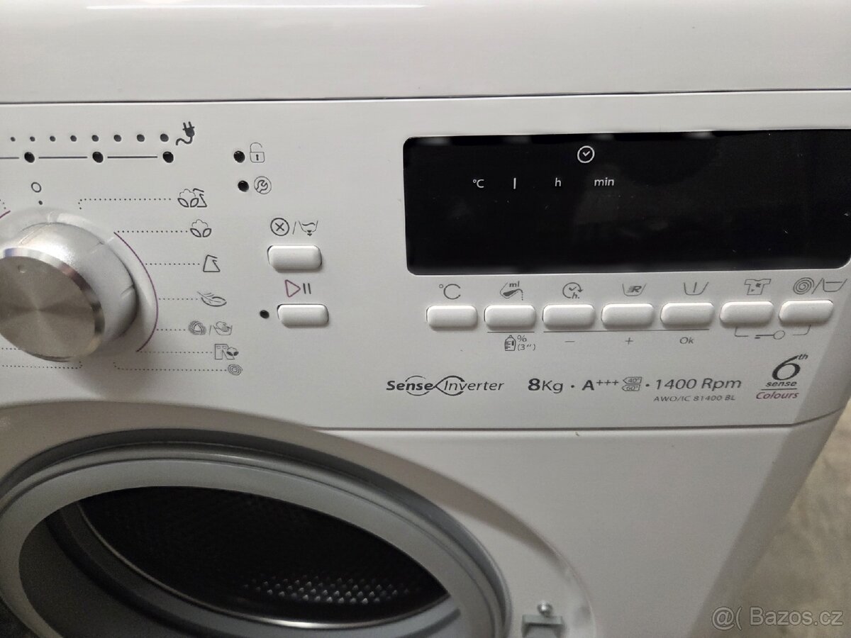 Pračka WHIRLPOOL A+++, 8kg, 6smysl - 3
