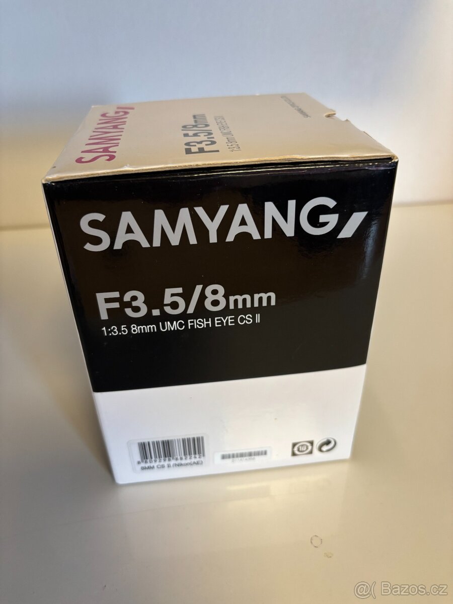 Samyang 8 mm f/3,5 CSII pro Nikon AE - 3