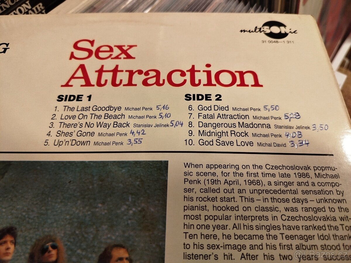 LP SING SING (Michal Penk) - SEX ATTRACTION (rarita) - 3