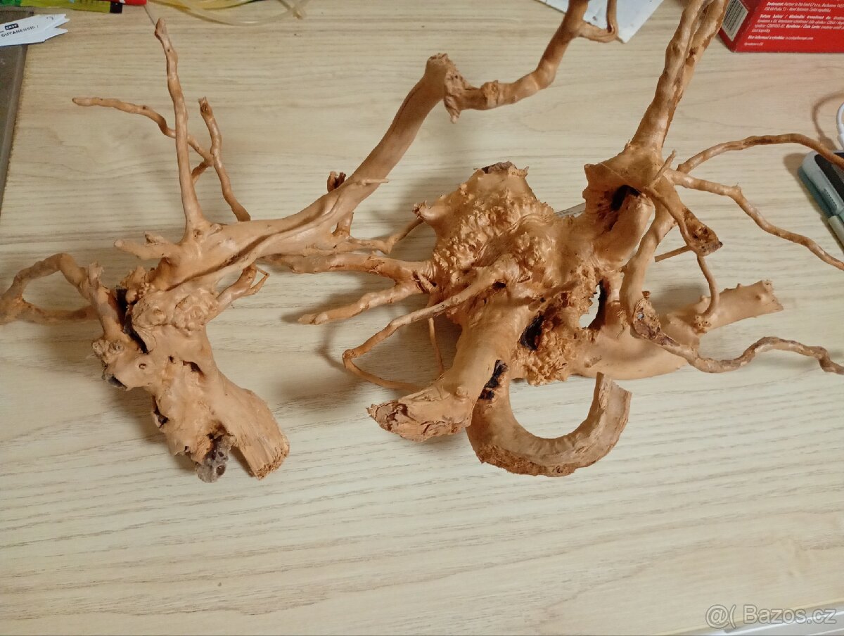 Nové dno do akvária substráty, pisky, kořeny - 3