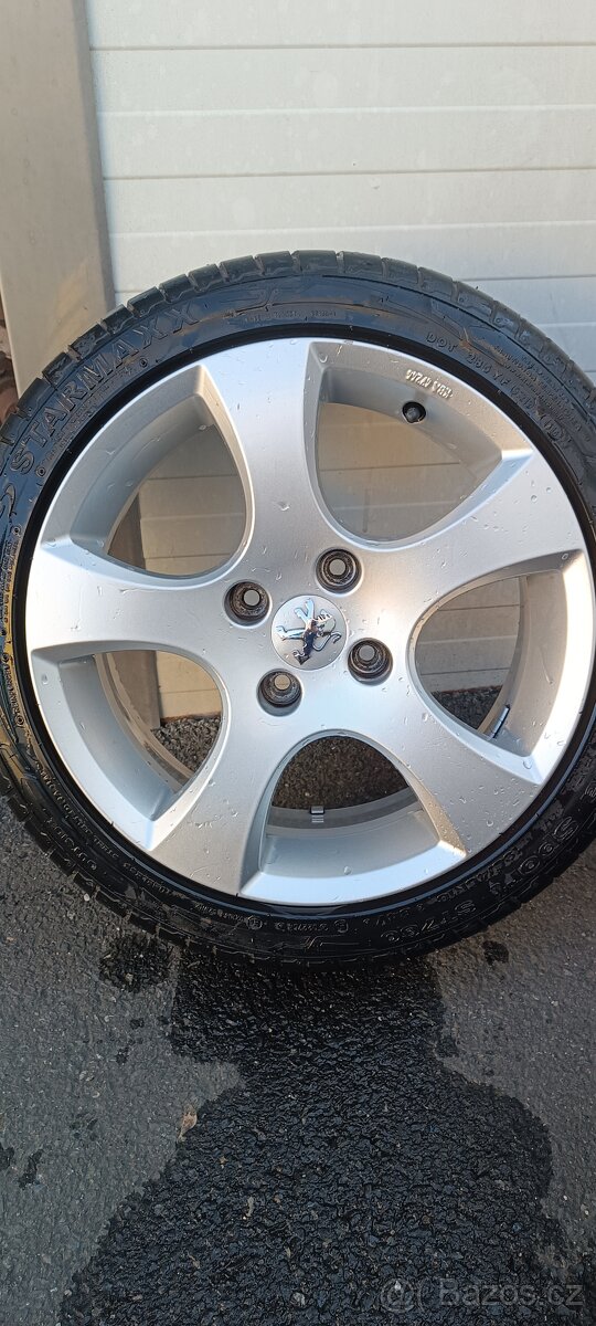 Borbet 4x108 a pár doplňků - 3