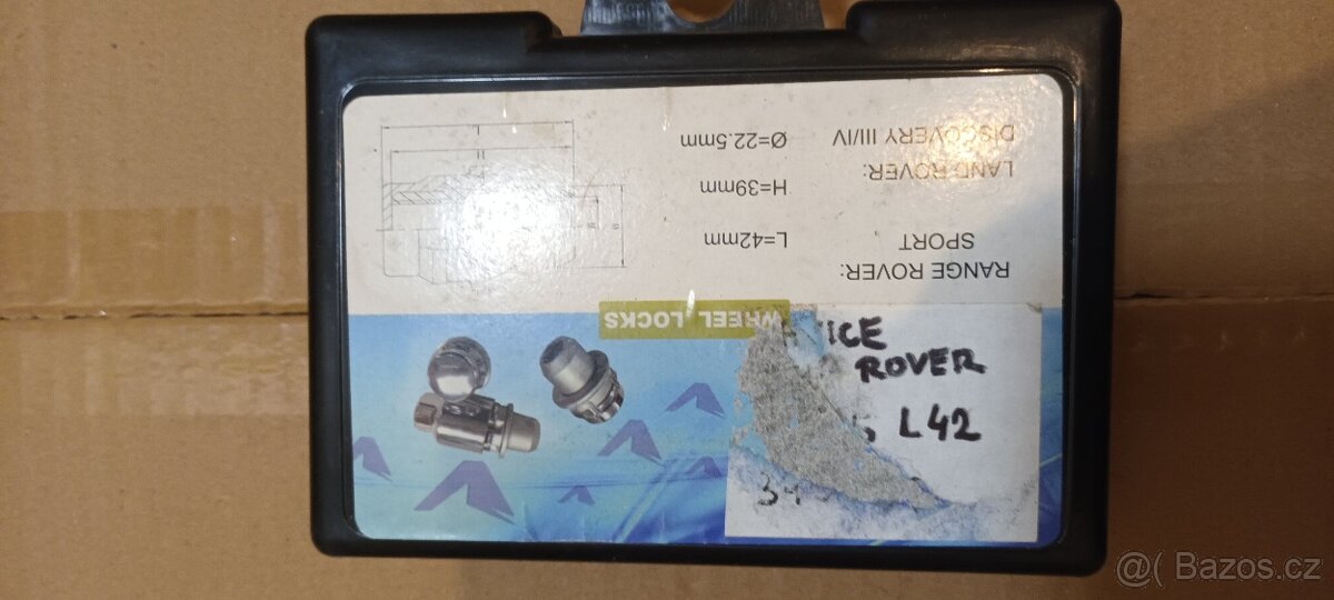 Pojistné matice originál Land Rover Range Rover - 3