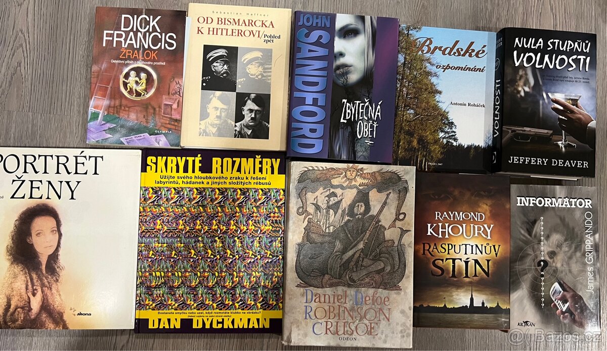 Knihy - různé žánry - 3