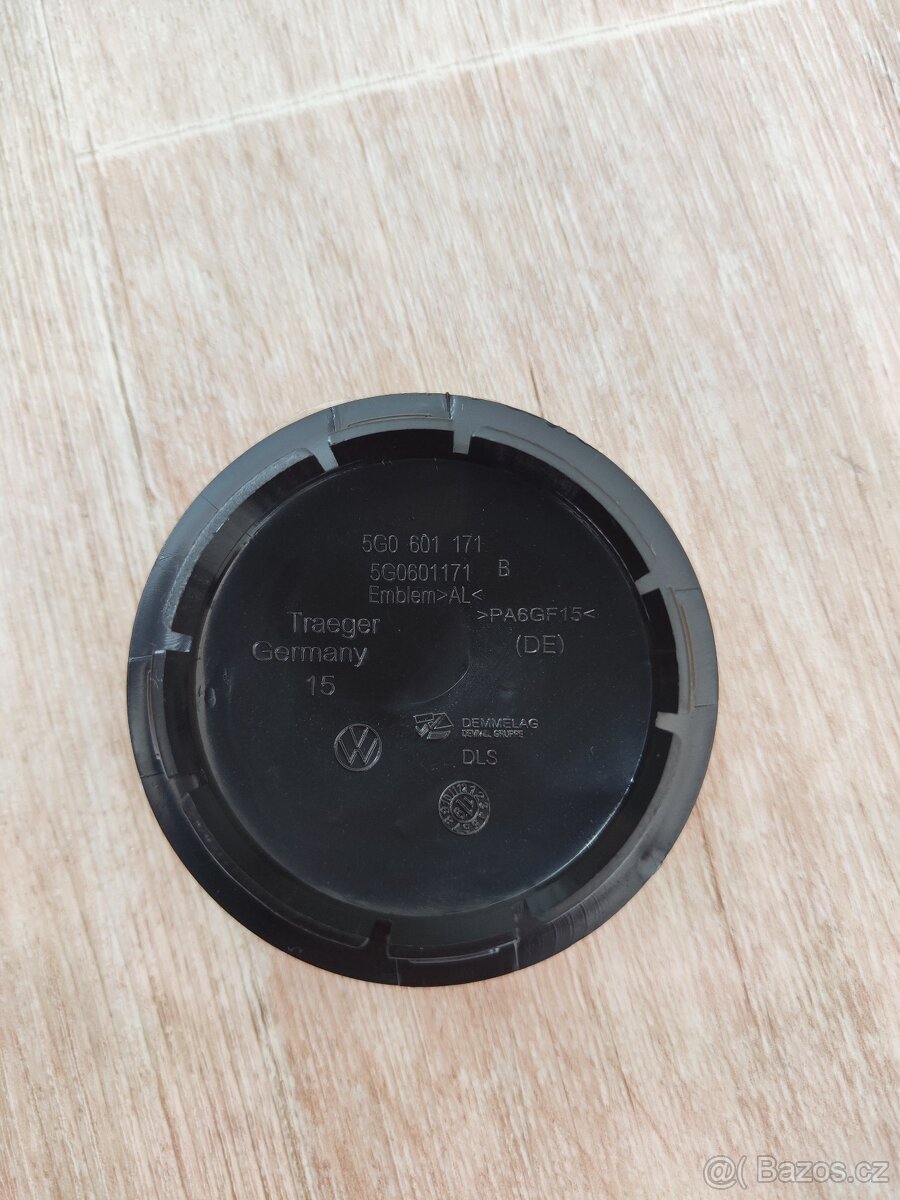 Středové krytky kol Volkswagen 65mm nový design 2 - 3