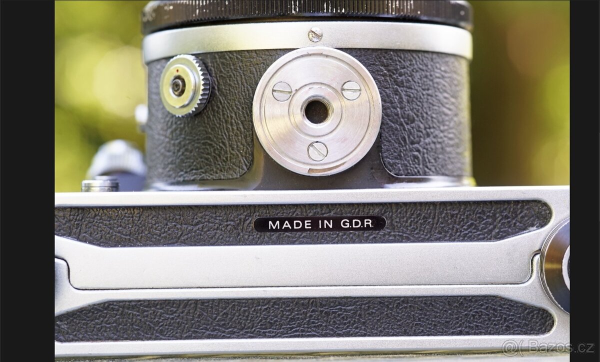 Středoformát Pentacon Six TL + Carl Zeiss Jena Flektogon 50/ - 3