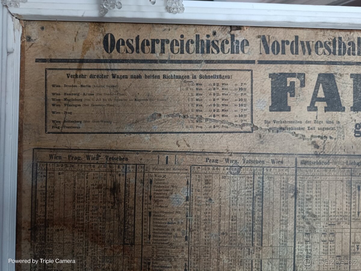 Staré jízdní řády - 3