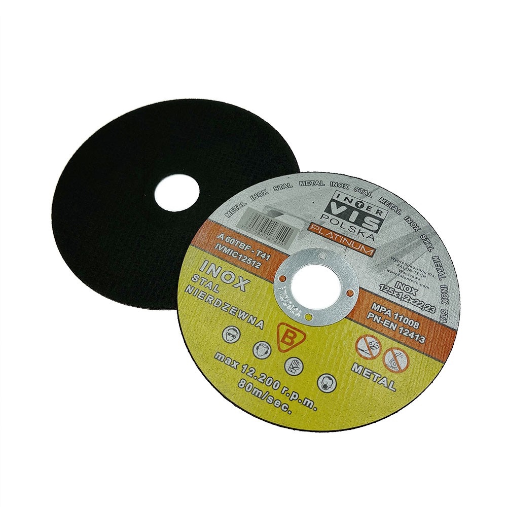 Kotouč řezný na nerez a ocel 125x1.2mm-25ks - 3