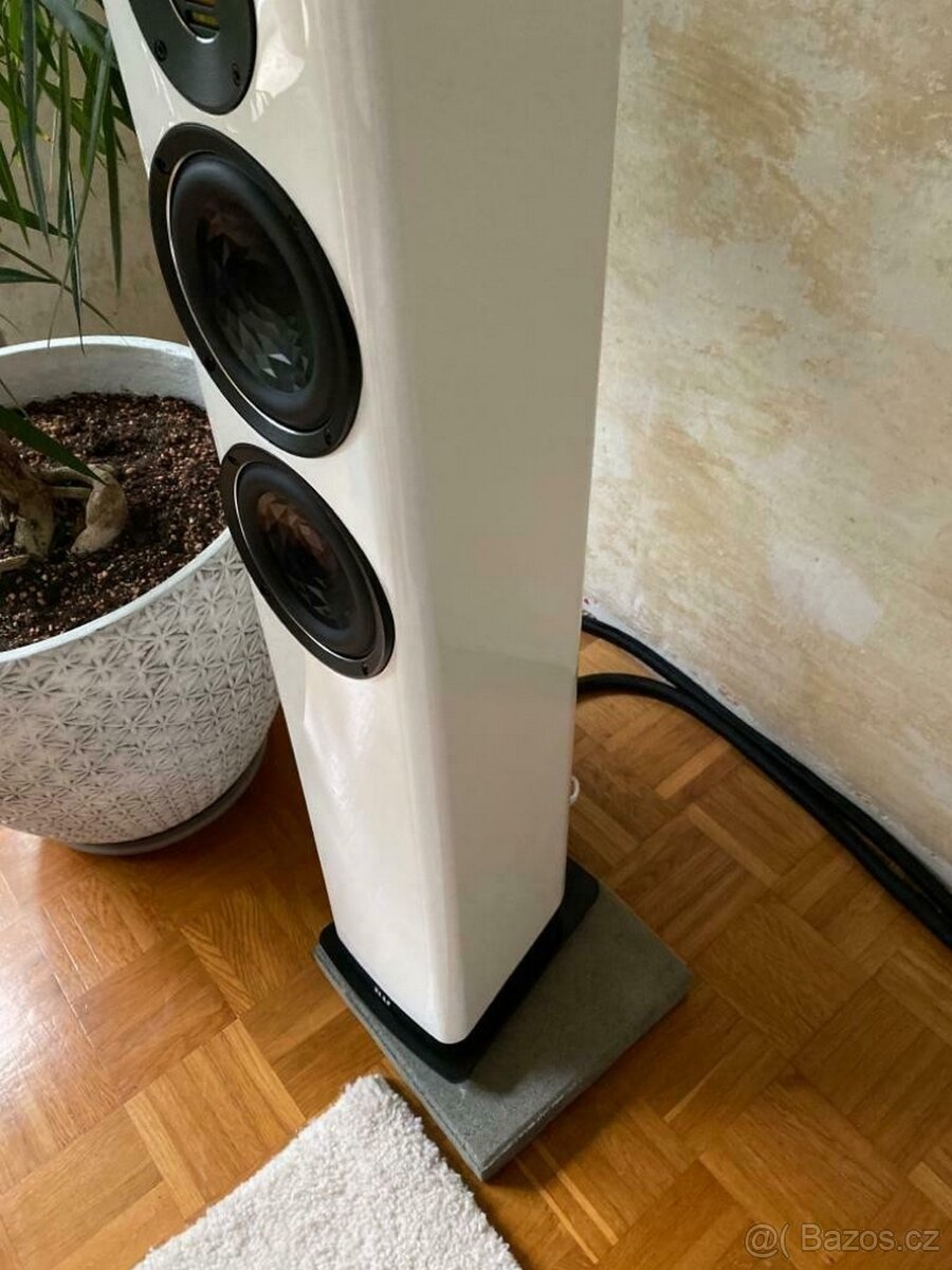 Sloupové reproduktory Elac Vela FS 407, vysoce lesklé bílé, - 3