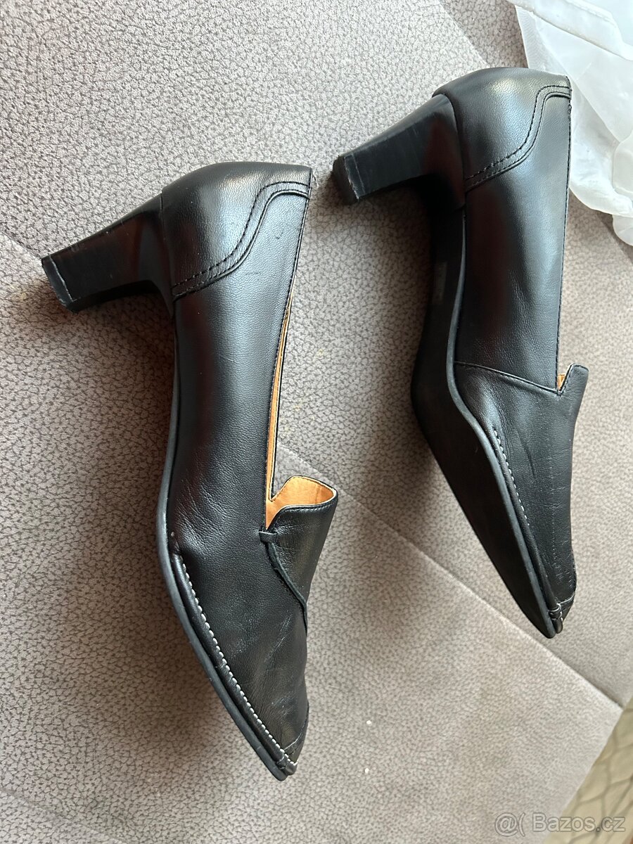 Mokasiny dámské vel 41 kožené - 3