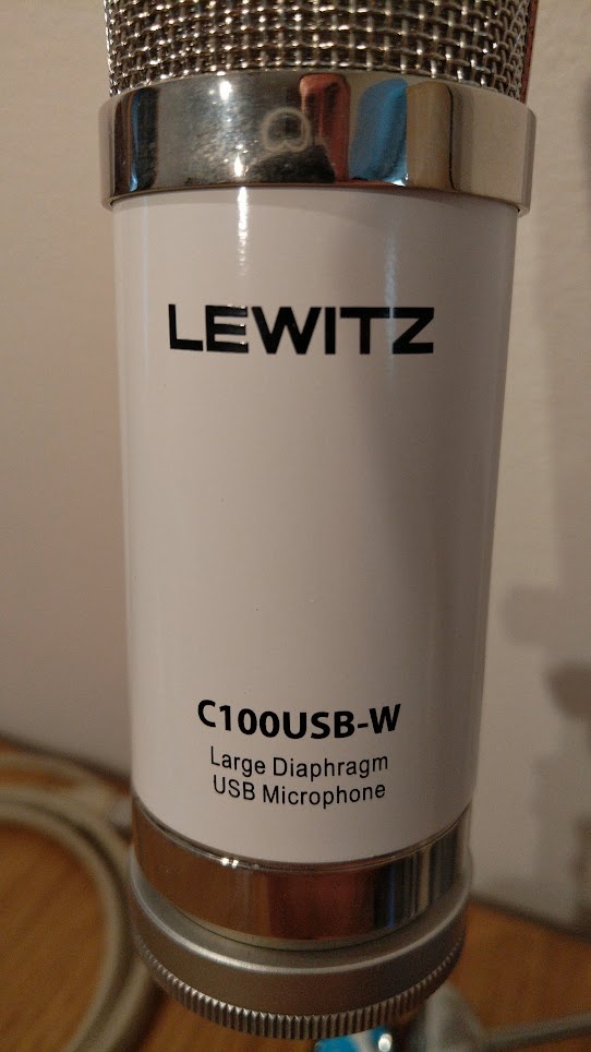 Mikrofon LEWITZ C100USB W - 3
