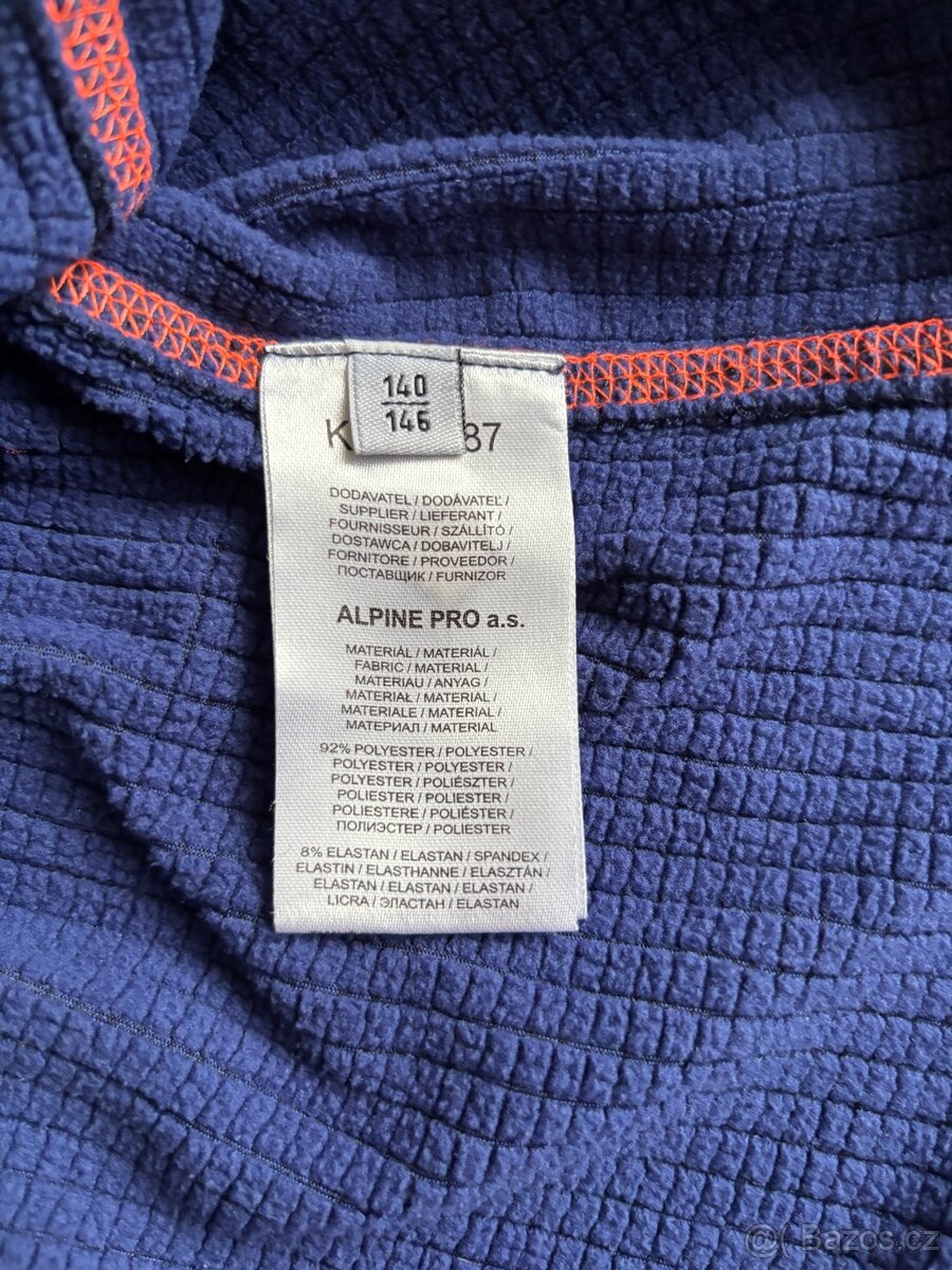 Mikina Alpine PRO 140-146 - 3