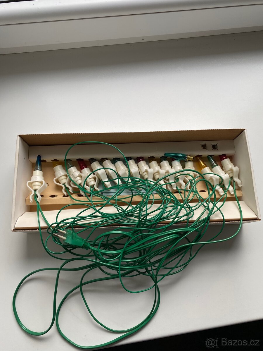 Retro vánoční světýlka - 3