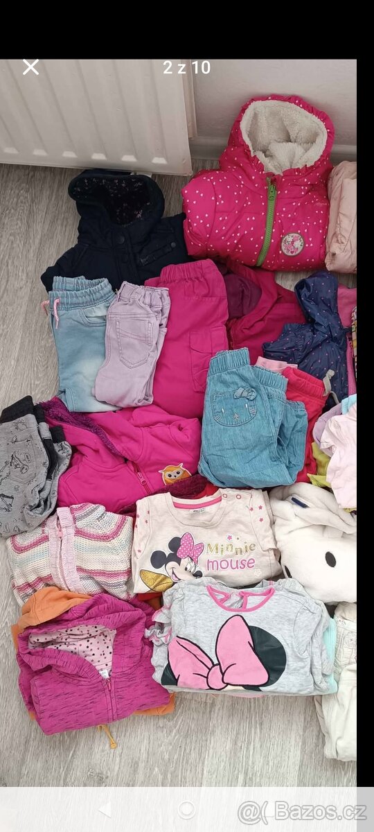 Balík mix oblečení 86/92/98 - 3