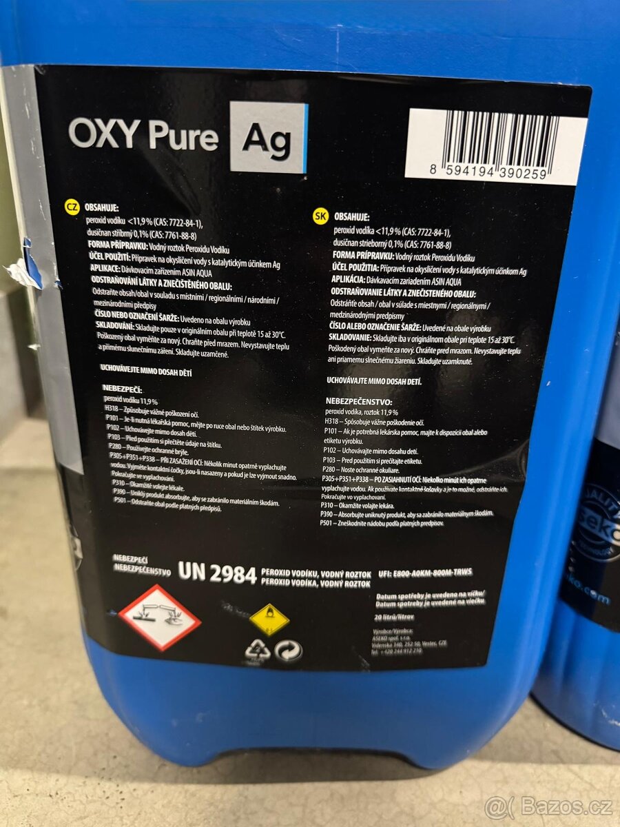 ASEKO - Oxy Pure Ag, 20l + 10l - 3