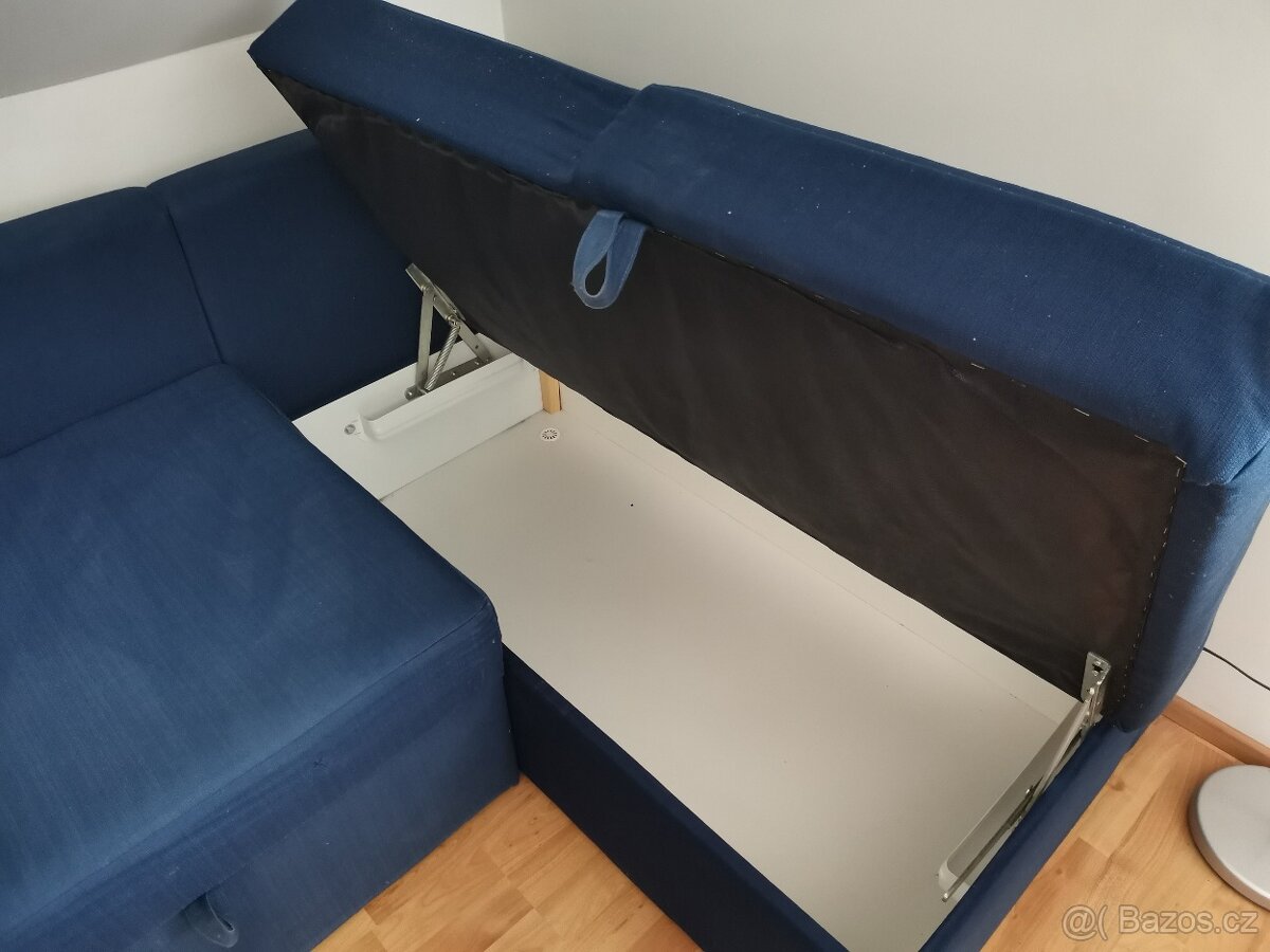 Rozkládací sedačka tvaru L - 3