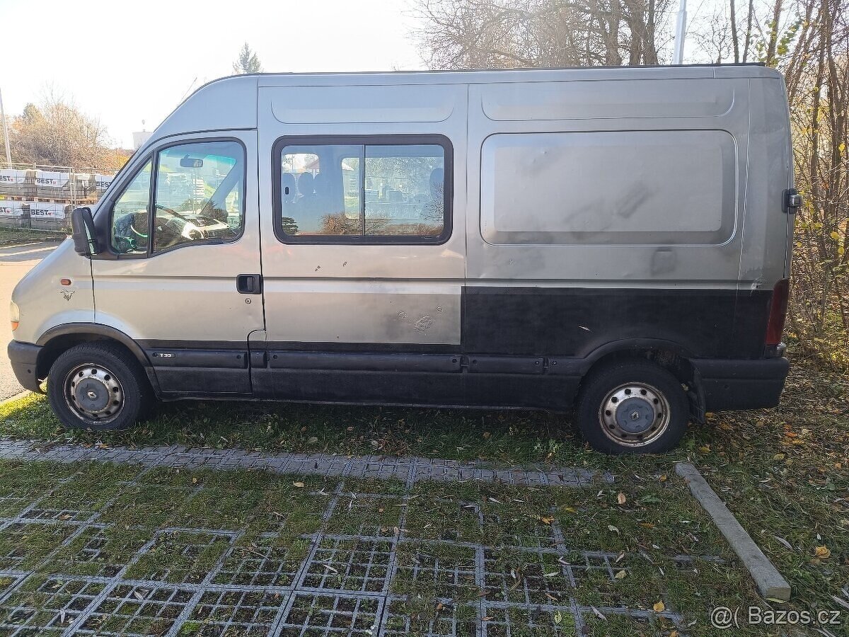 Renault master 2.2 dci L2h2 šestimístný - 3