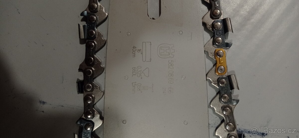 Pilová lišta+ řetězy - 3