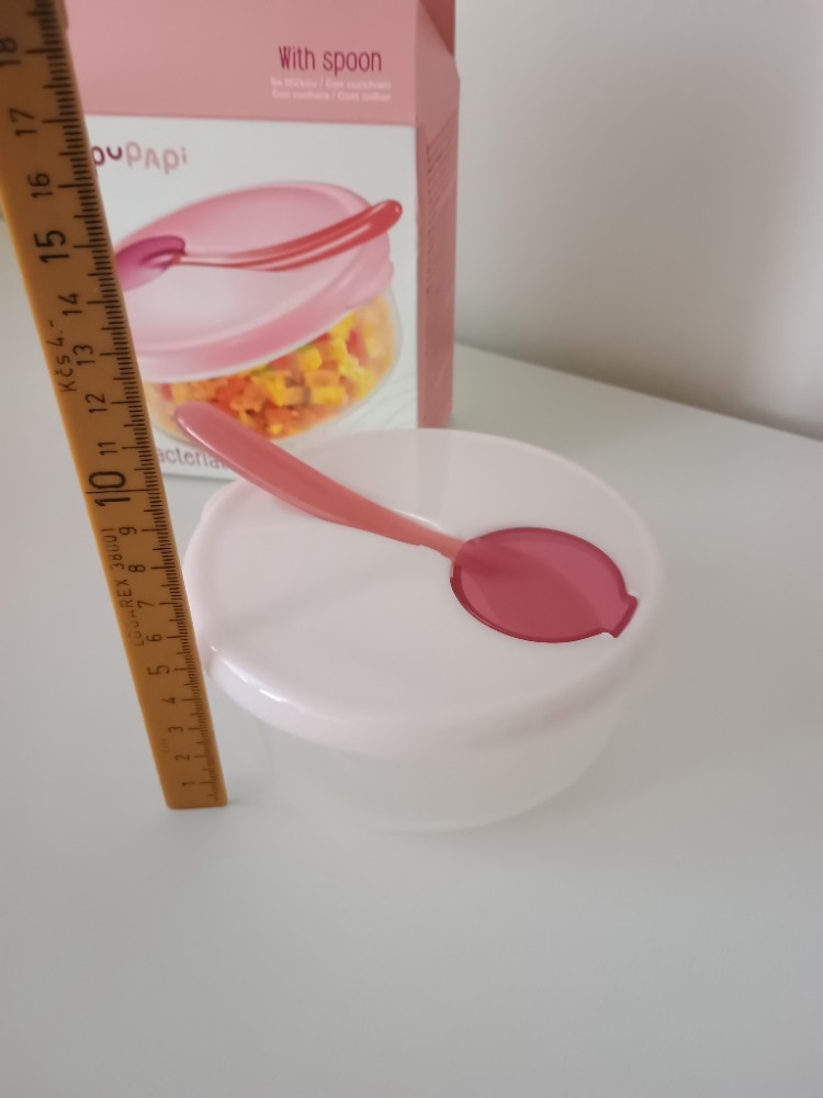 Dětská miska Papu Papi Tescoma růžová - 3