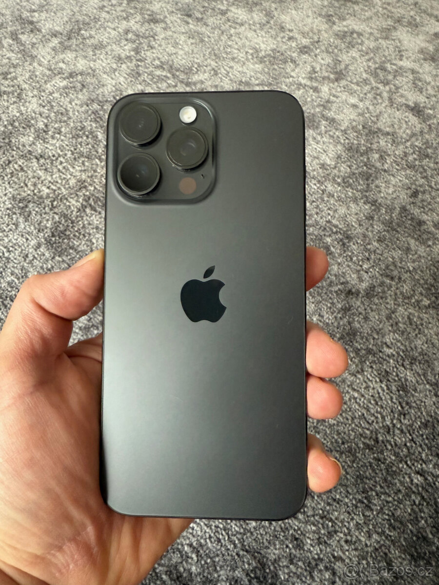 iPhone 15 PRO 256 GB - Top stav / Black Titanium - 3