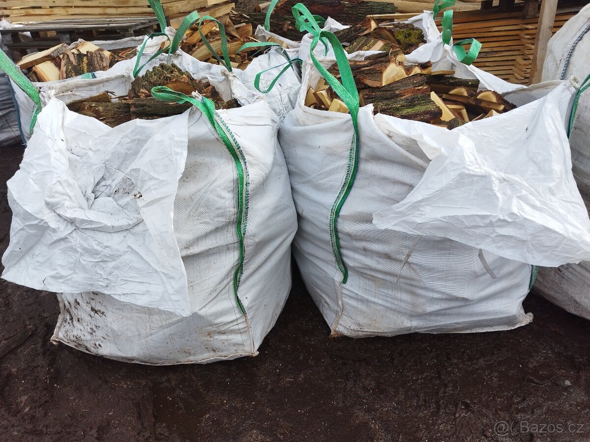 palivové dřevo - odkorce, big bag - 3