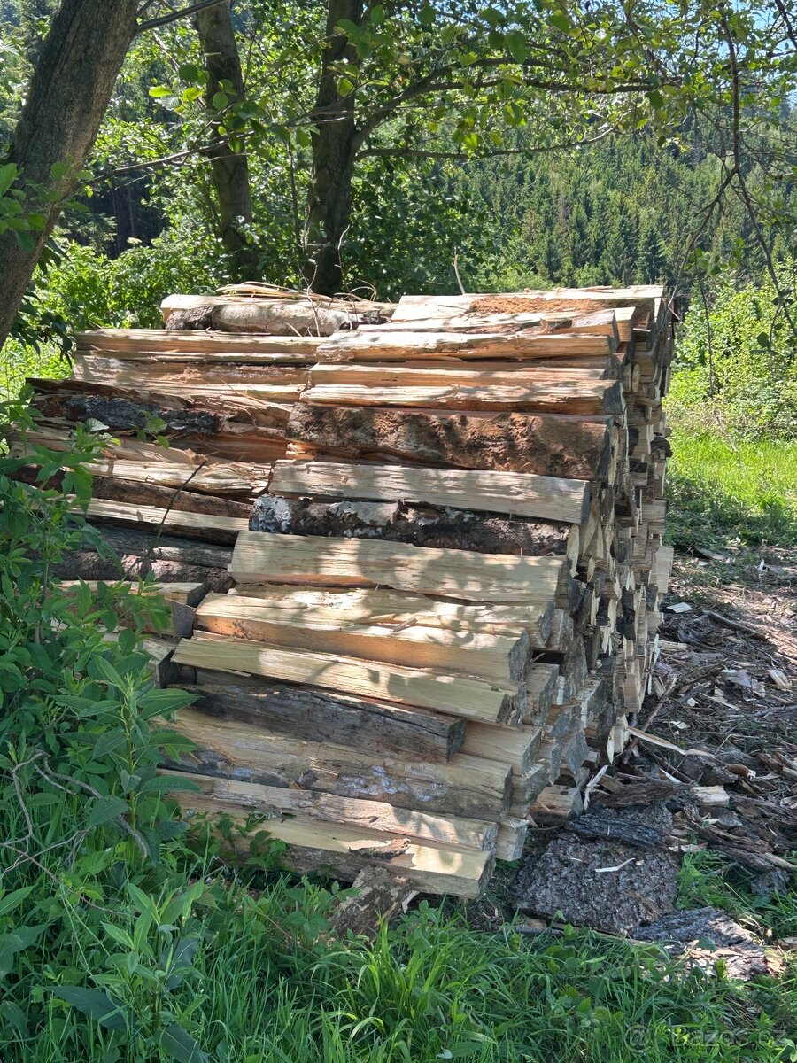 Prodám palivové dřevo štípané - 3