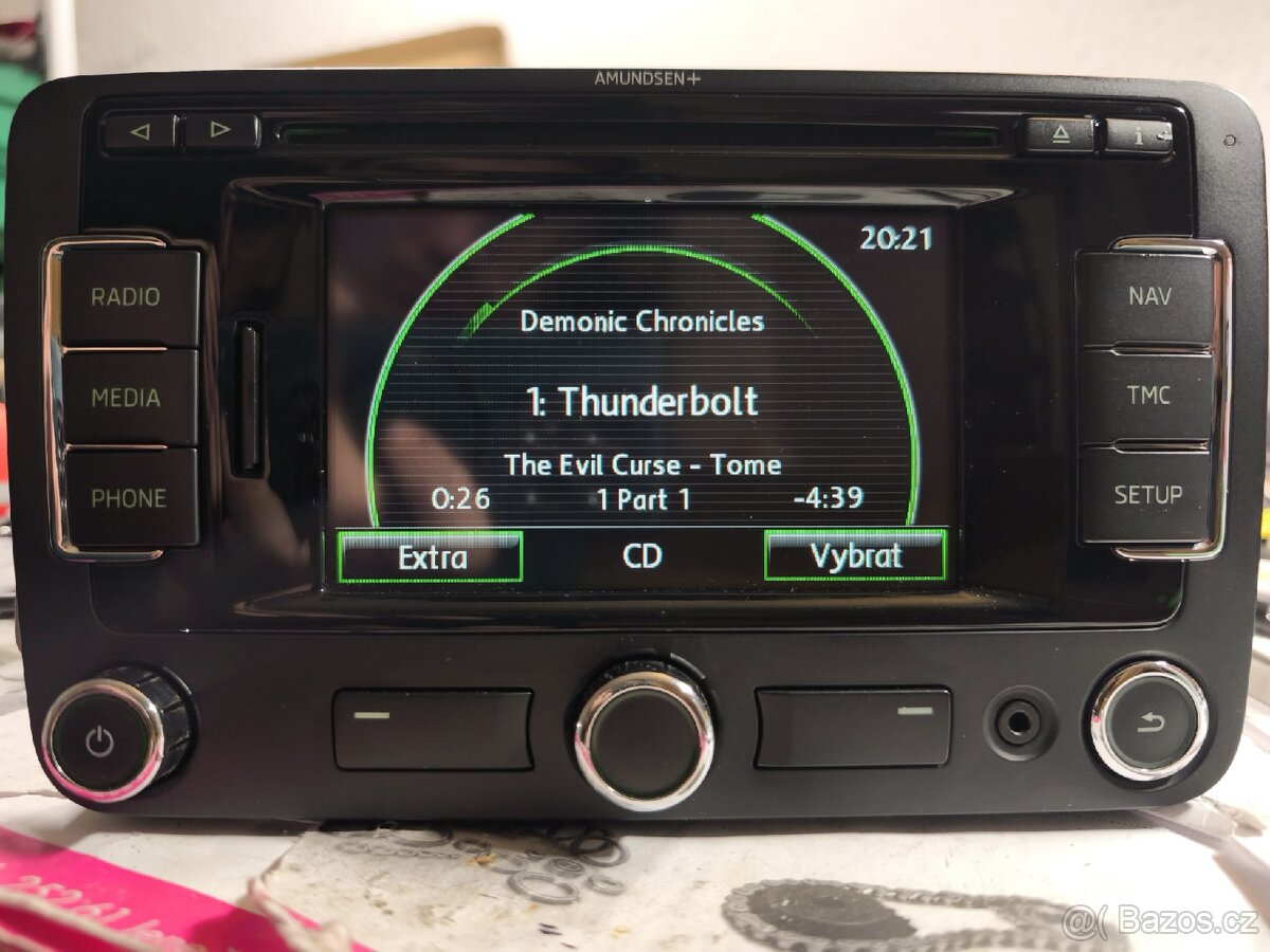 Škoda RNS315 BT autorádio navigace - 3