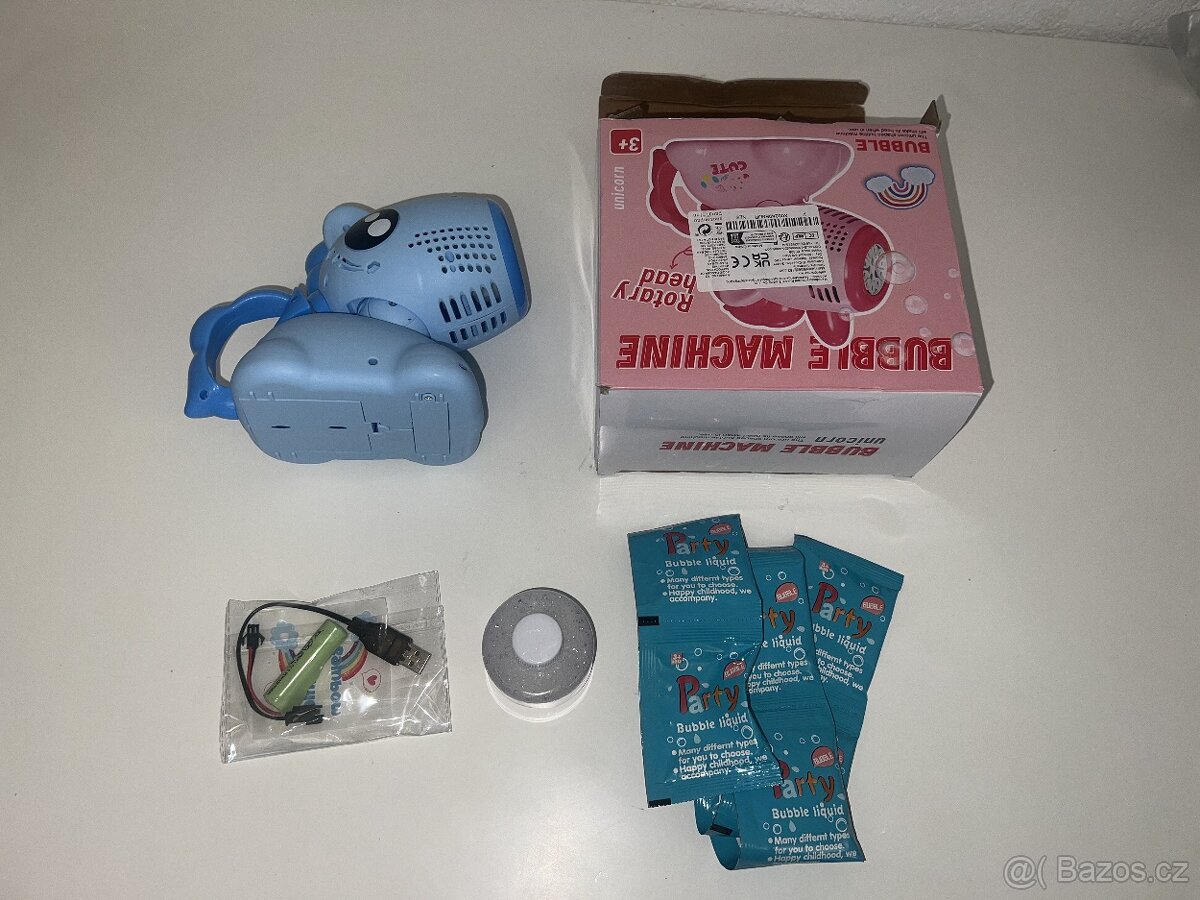 #L0195 Bublinkovač Bubble Machine Unicorn - 3