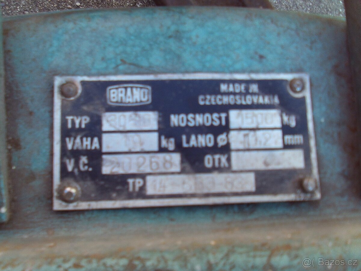 Lanový zvedák - 3