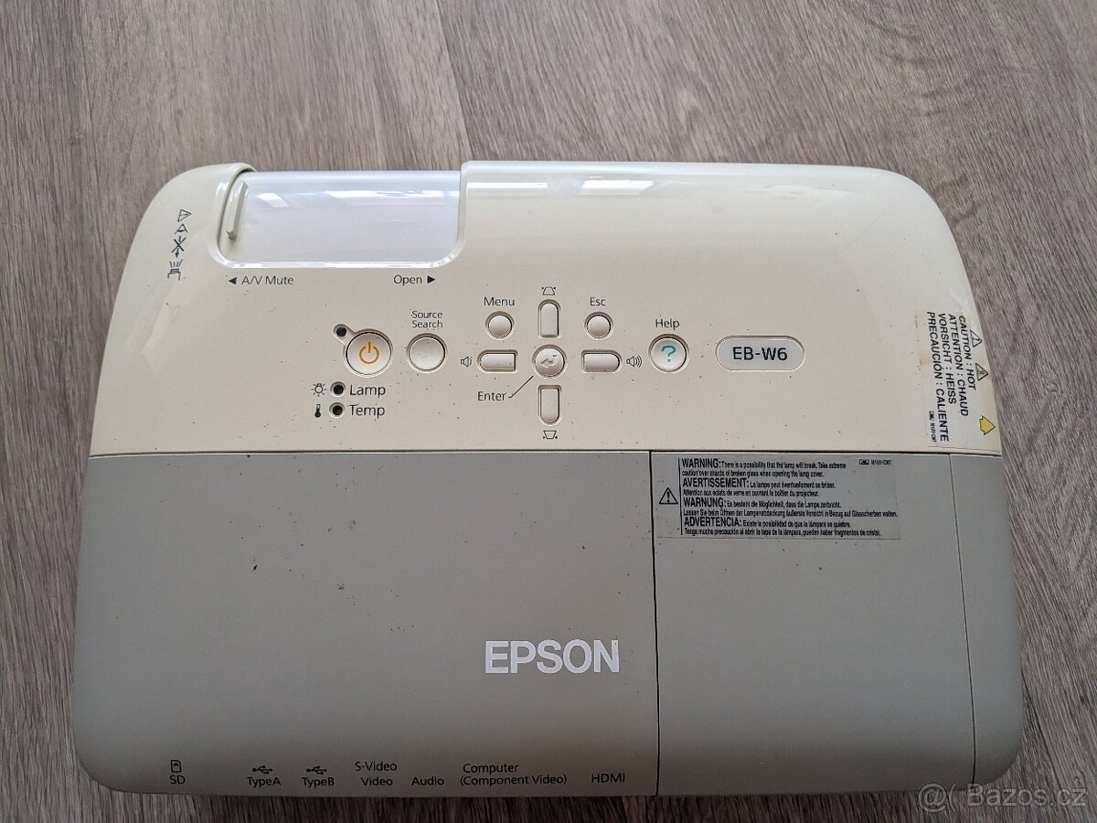Projektor Epson EB-W6 - 3