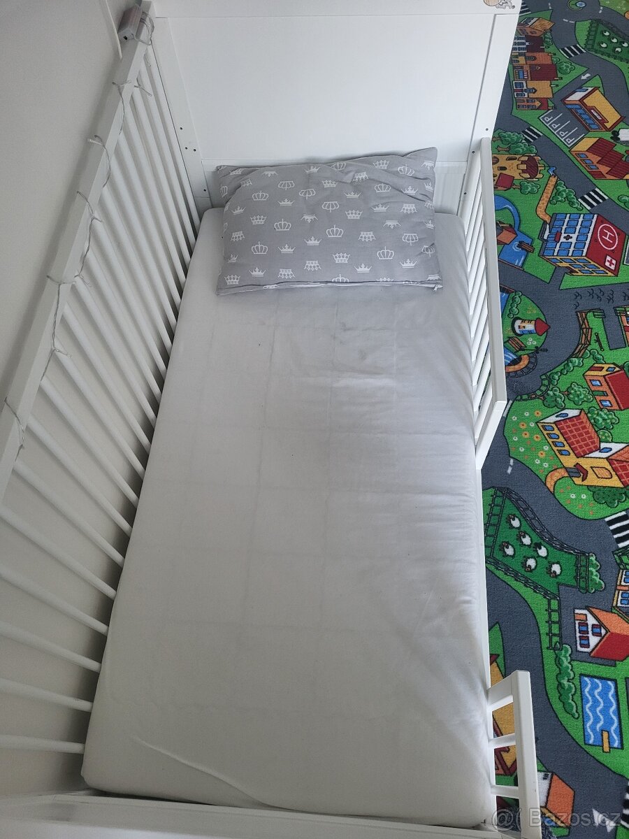 POSTÝLKA S PŘÍČKAMI, 70/140 cm - 3