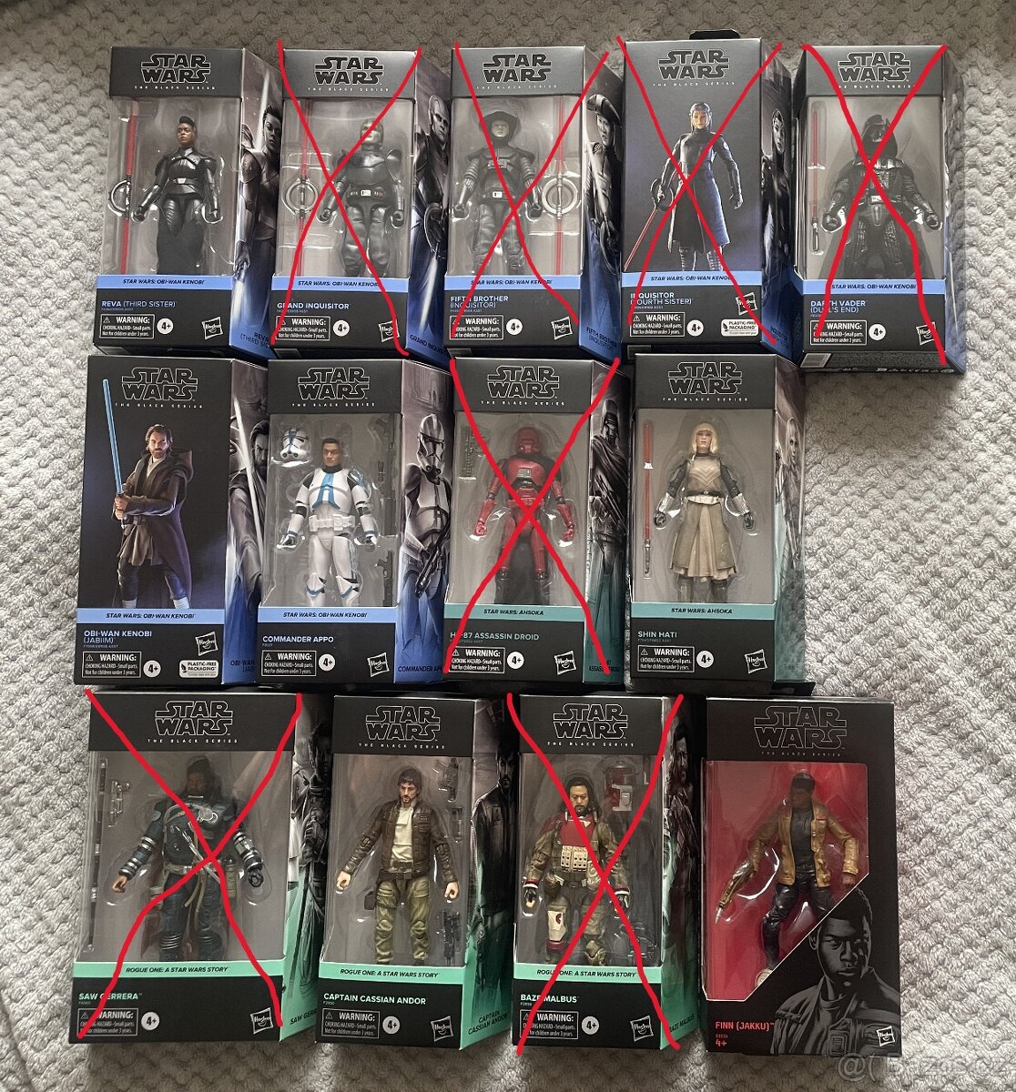 Star Wars Blacke Series figurky - 3
