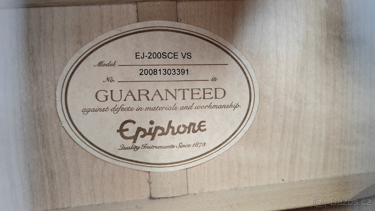 Epiphone EJ-200SCE - 3