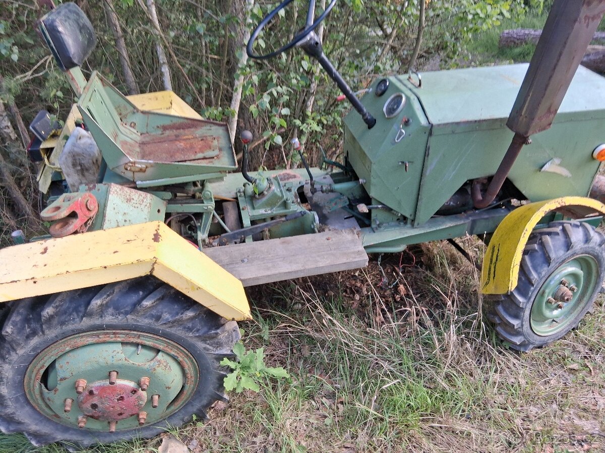 Traktor malotraktor domácí výroby - 3