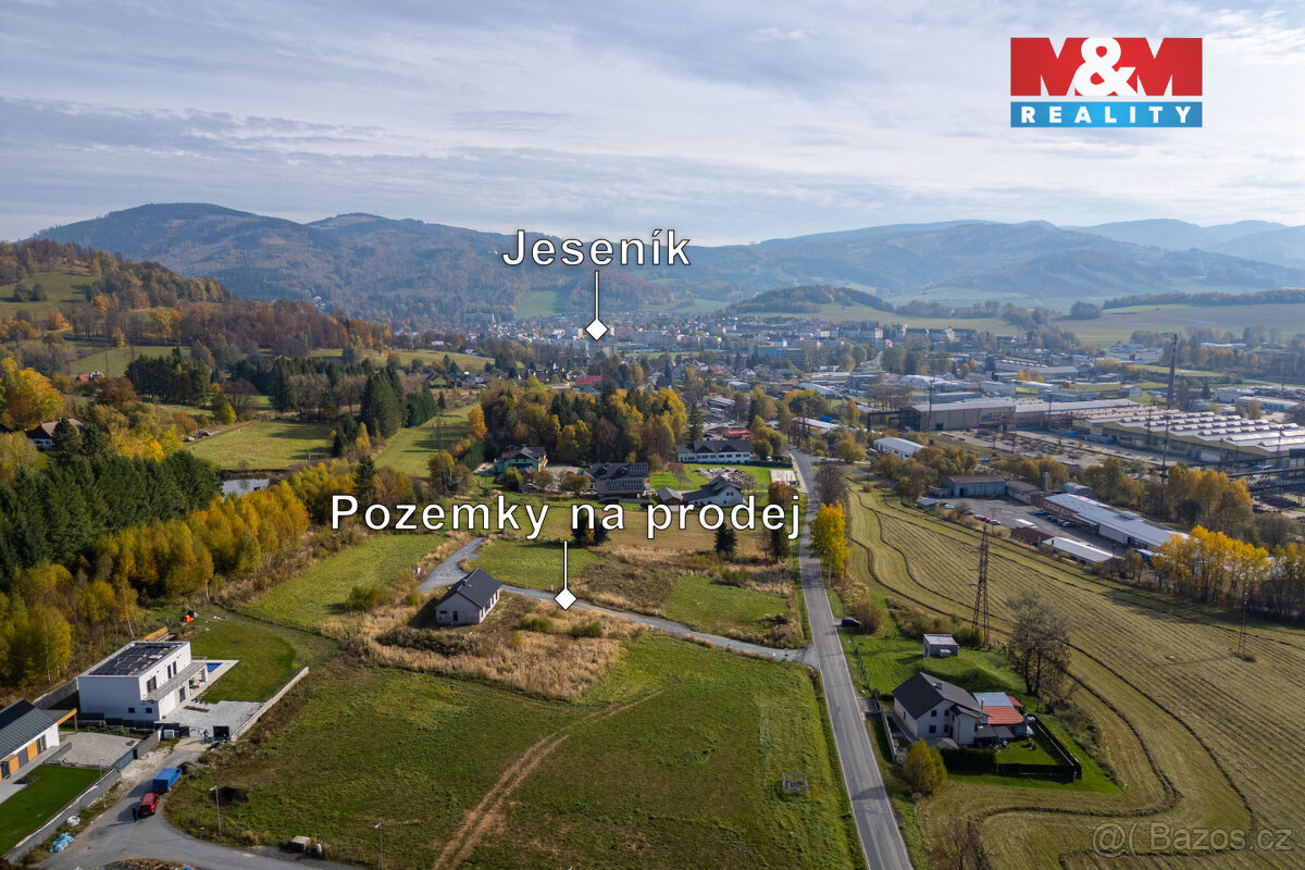 Prodej pozemku k bydlení, 988 m², Jeseník - 3