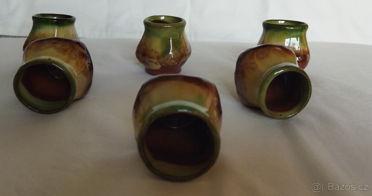 Retro keramická sada na alkohol - 3