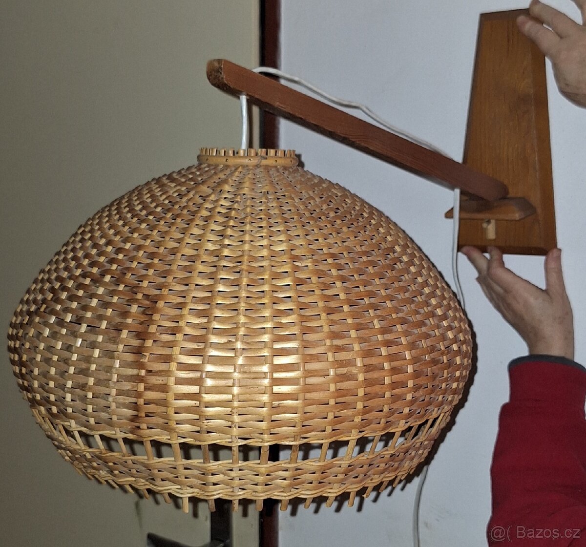 PRODÁM- nástěnná lampa RETRO - 3
