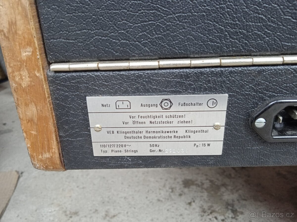 Klávesy Vermona - 3