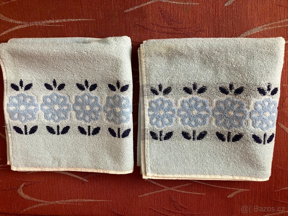 Ručník světle modrý - 3