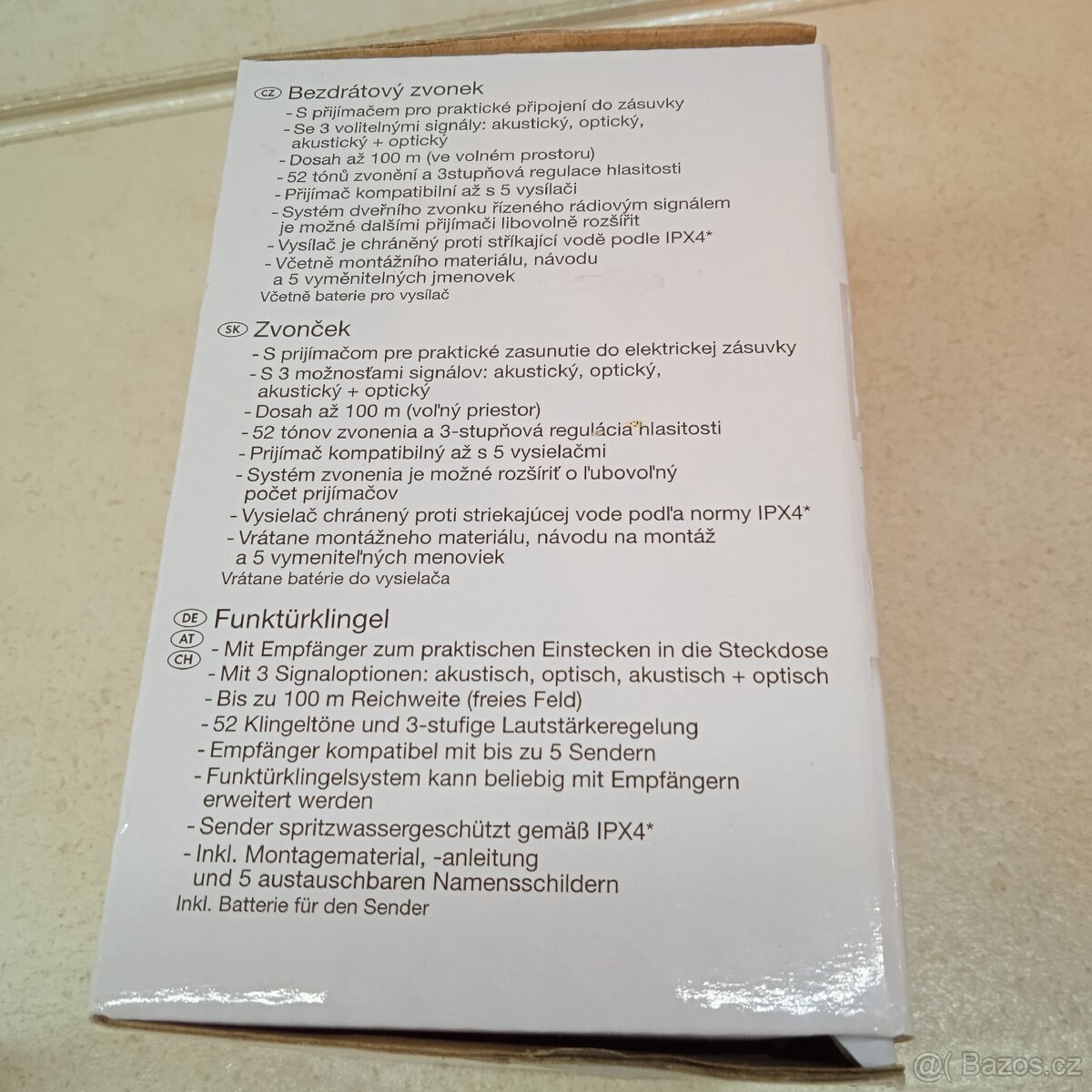 Bezdrátový zvonek - 3