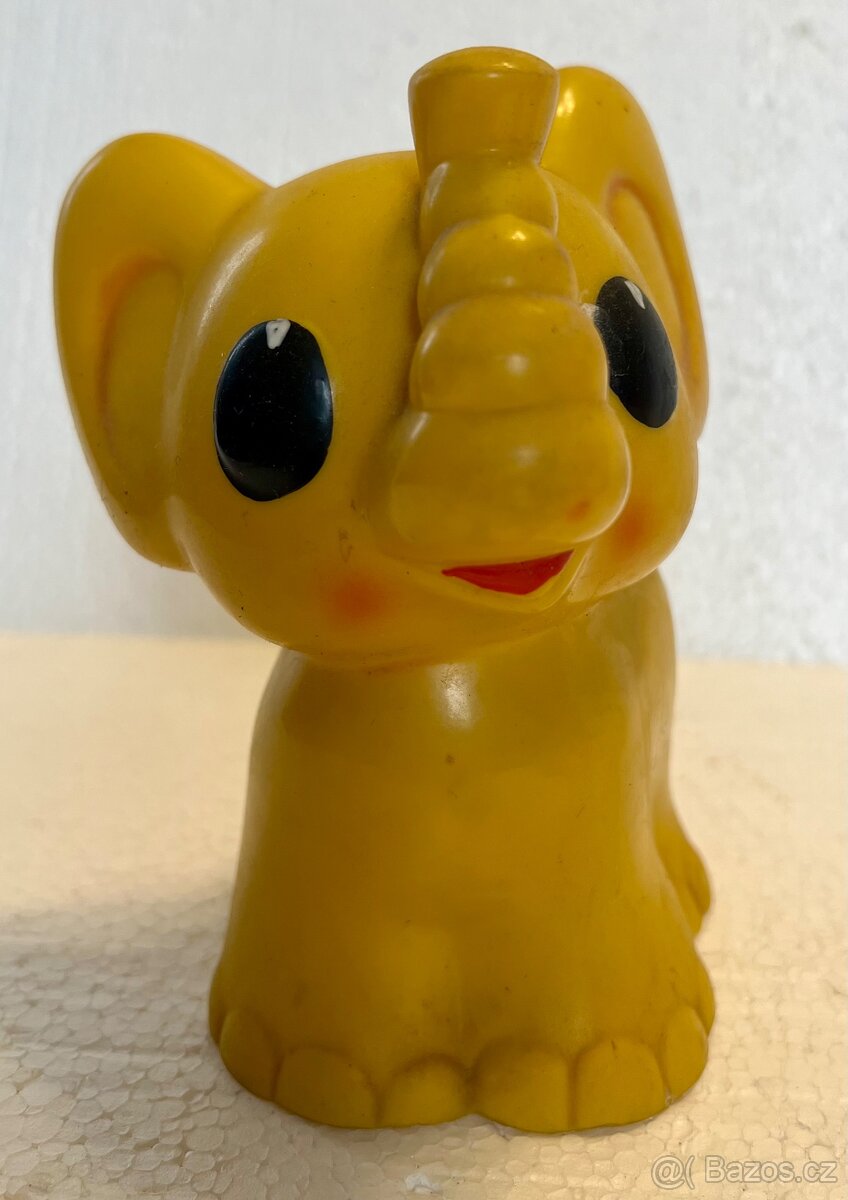 Staré gumové pískací hračky - 3