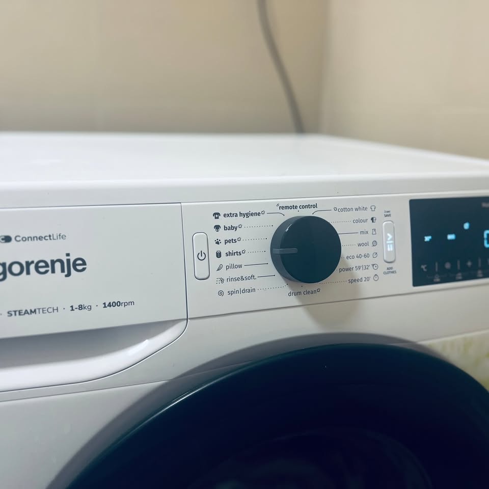Chytrá pračka Gorenje (Wi-Fi) / Smart Washing Machine - 3