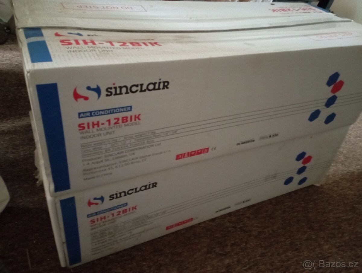 Klimatizace nástěnná Sinclair Keyon sih-12bik - 3