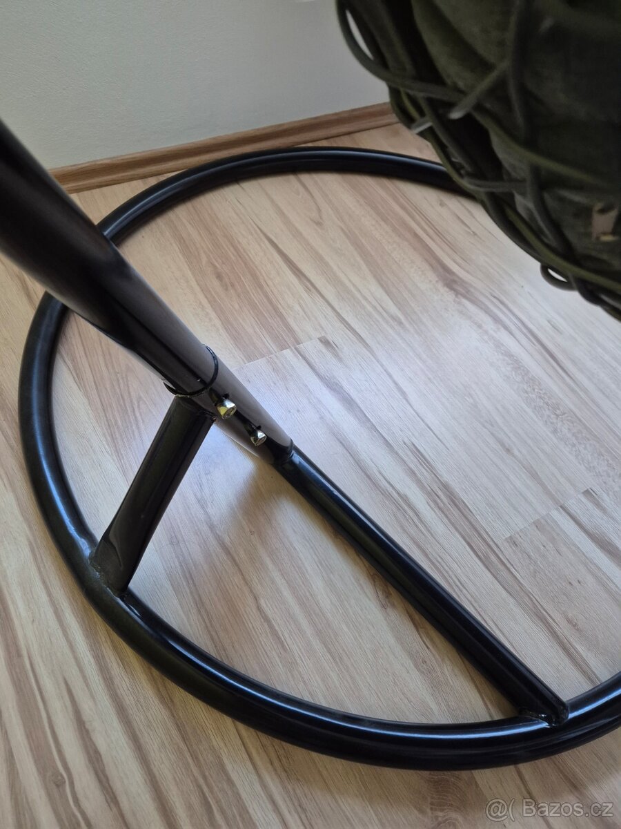 Závěsná houpačka šedá - 3