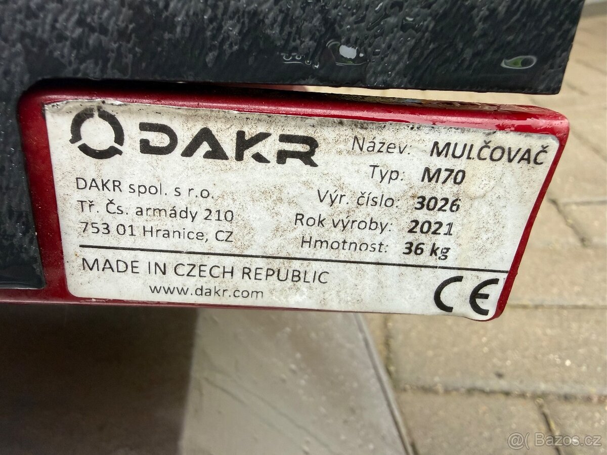 DAKR Mulčovač M70 - 3