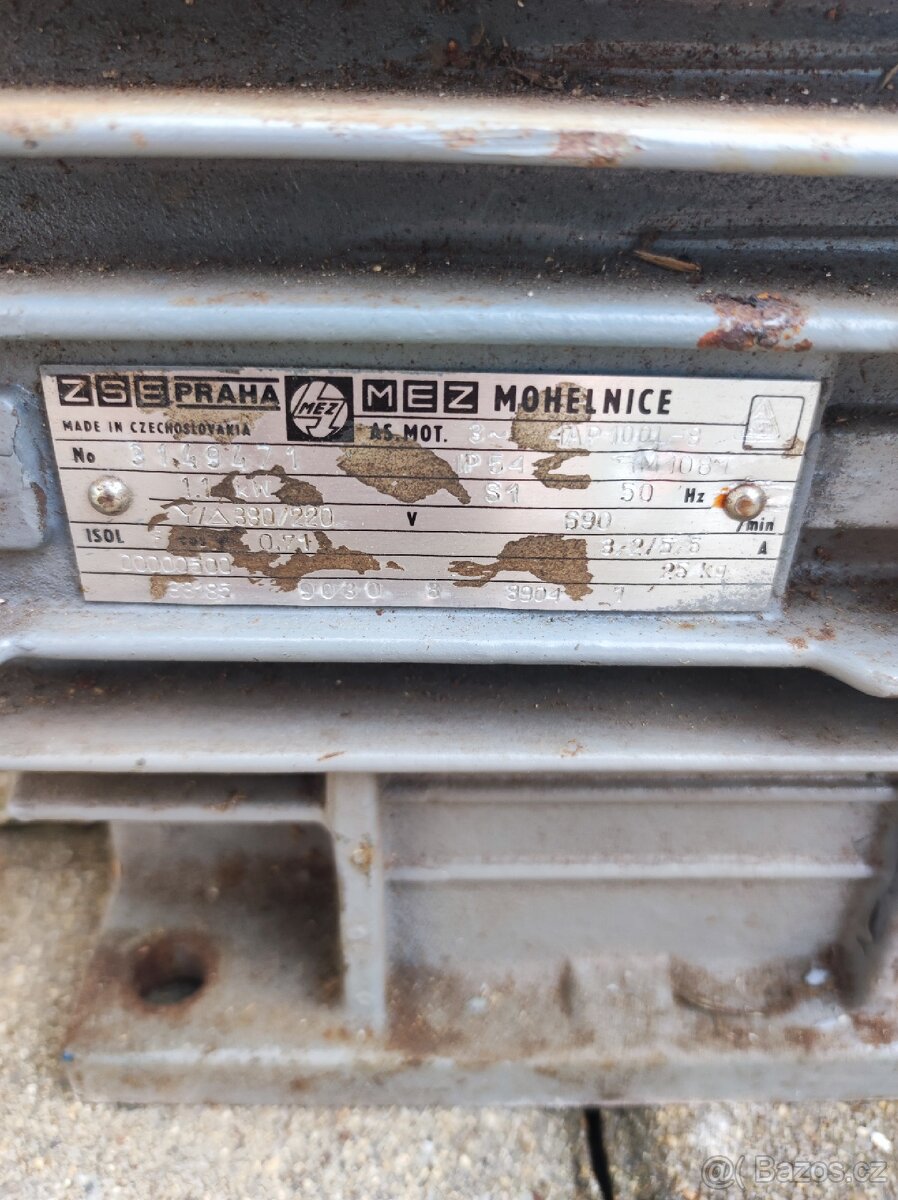 Elektro motory - 1,1kW - 3