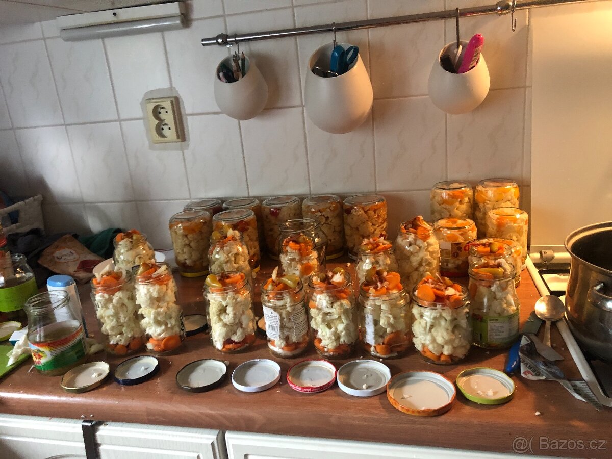 Zavařený květák chilli - 3