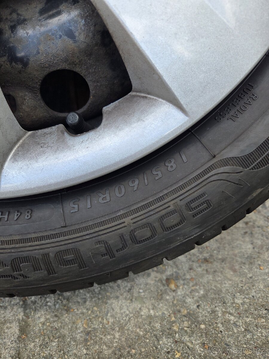 Letní pneu 185/60 R15 (komplet) - 3