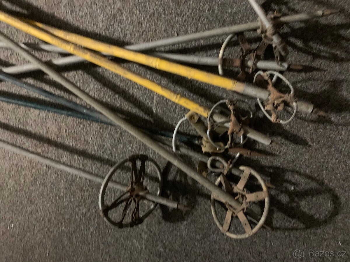 Prodàm dřevěné lyže rok 1950 - 3